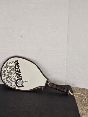 Vintage 1980 Omega Pro Pro II 4400 Racquetball Racquet with Cover, 80s Graphics,